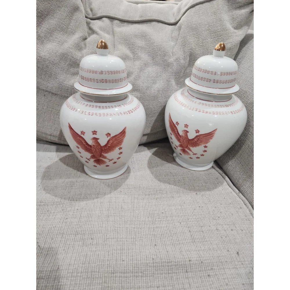 Ethan Allen Chinoserie Ginger Jar (both Jars)